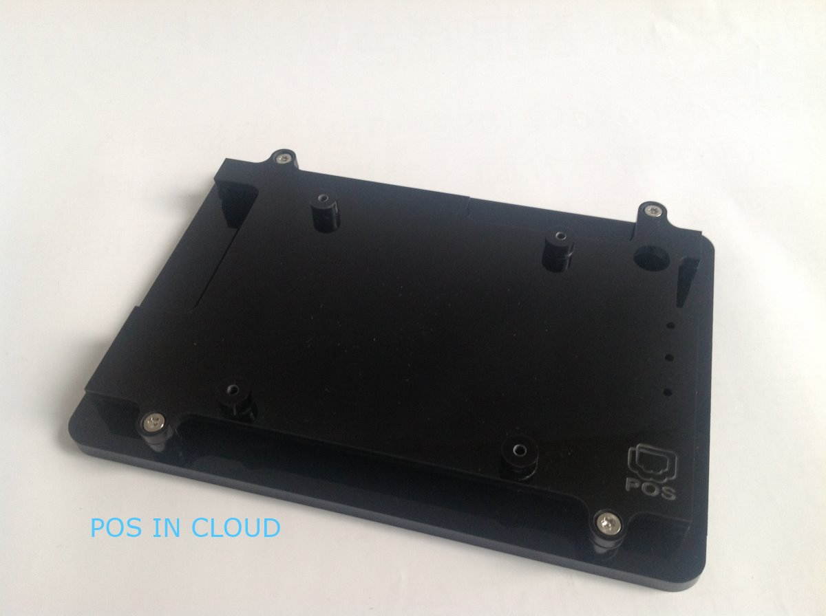 Nexus 7 VESA Mount Anti-theft Security Enclosure,Clear Acrlyic material for POS, Kiosk, Store Display, Square Card Reader