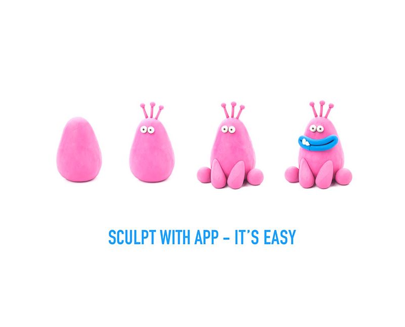  Fat Brain Toys Hey Clay - Monsters HEY019-1