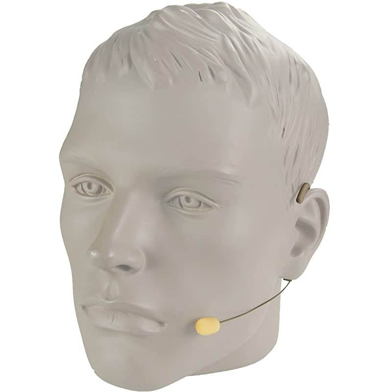 Double Earhook Wired Headset Boom OmniDirectional Microphone for 35mm plug with thread type +14quot plug SKIN