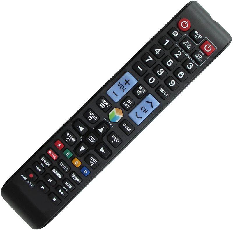 General Remote Control for Samsung UN48J5000 UN50J5000 UN32J4000 UN40J6200AF UN48J6200AF UN50J6200AF Smart 3D LED HDTV TV