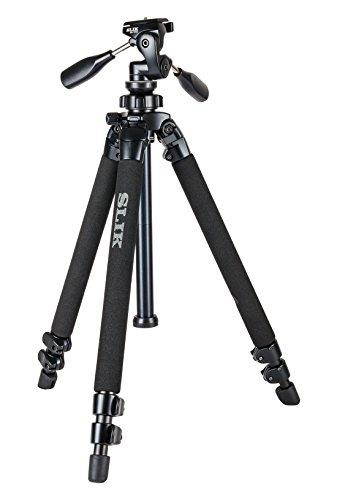 Slik 400 DX Pro Series Black Tripod 3Way Pan/Tilt Head & Quick Release