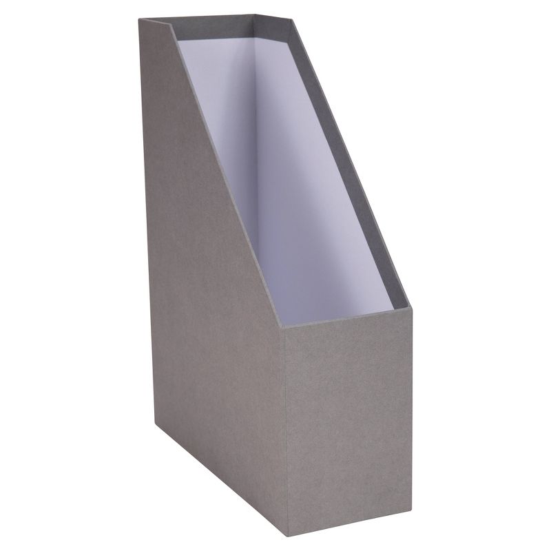 Set of 3 Viktoria Magazine File Gray - Bigso Box of Sweden