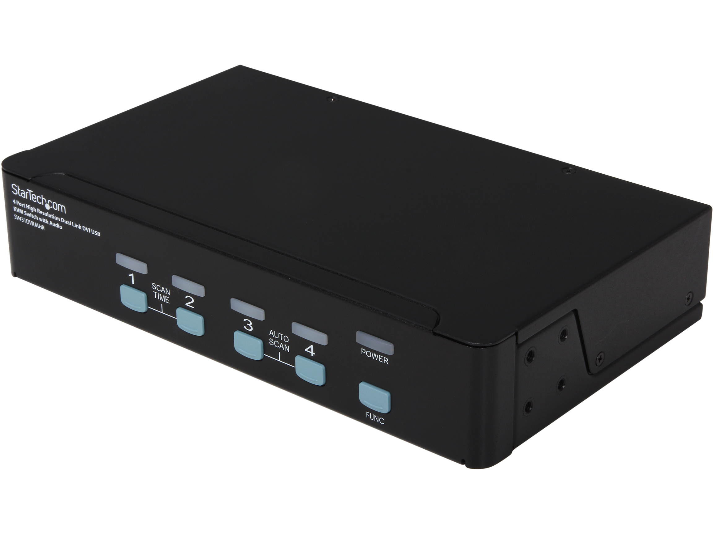 StarTech.com SV231DVIUAHR 2 Port High Resolution USB DVI Dual Link KVM Switch with Audio