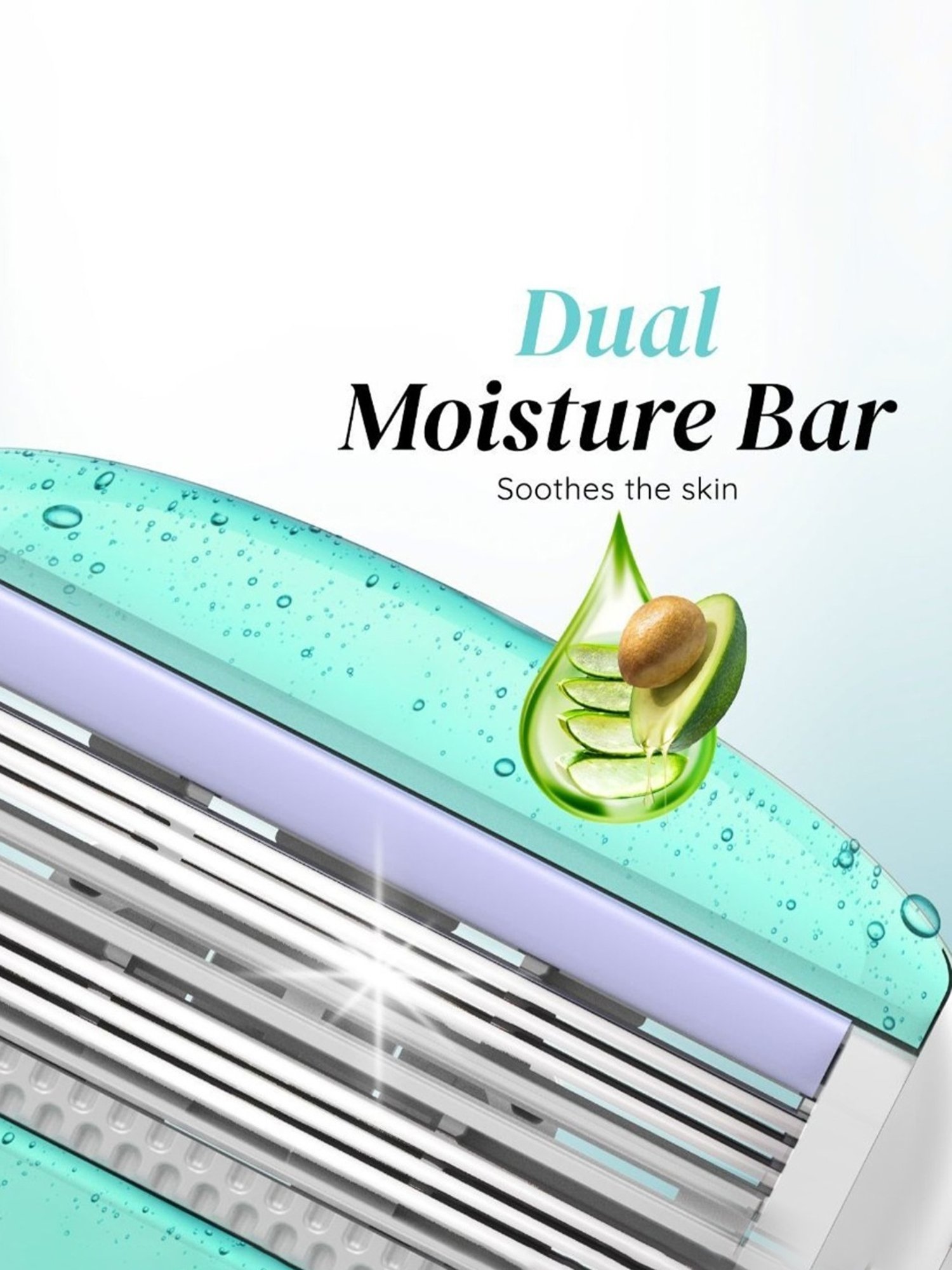 LetsShave Evior 6 Shaver for Women (White/Pink)