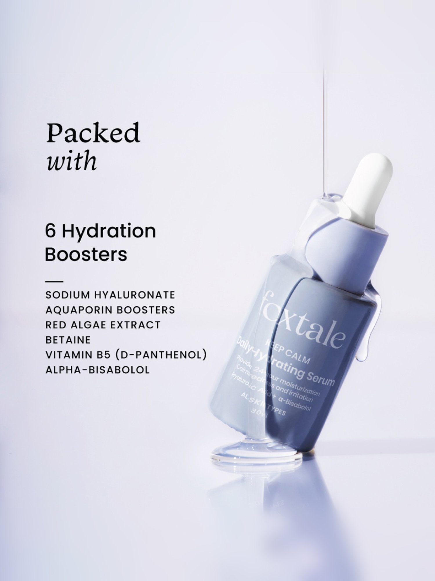 Foxtale Keep Calm Daily Hydrating Serum - 30 ml