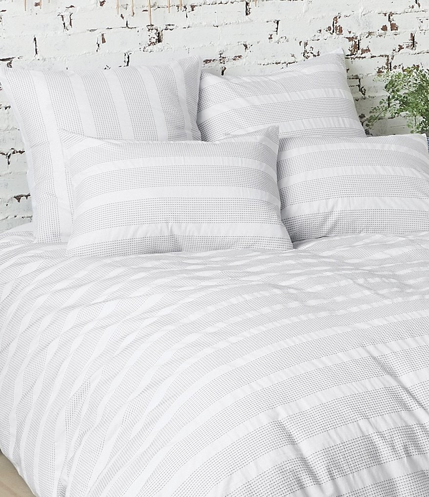 3 Pcs Microfiber Checkered Bedding Sets King Black and White - PiccoCasa