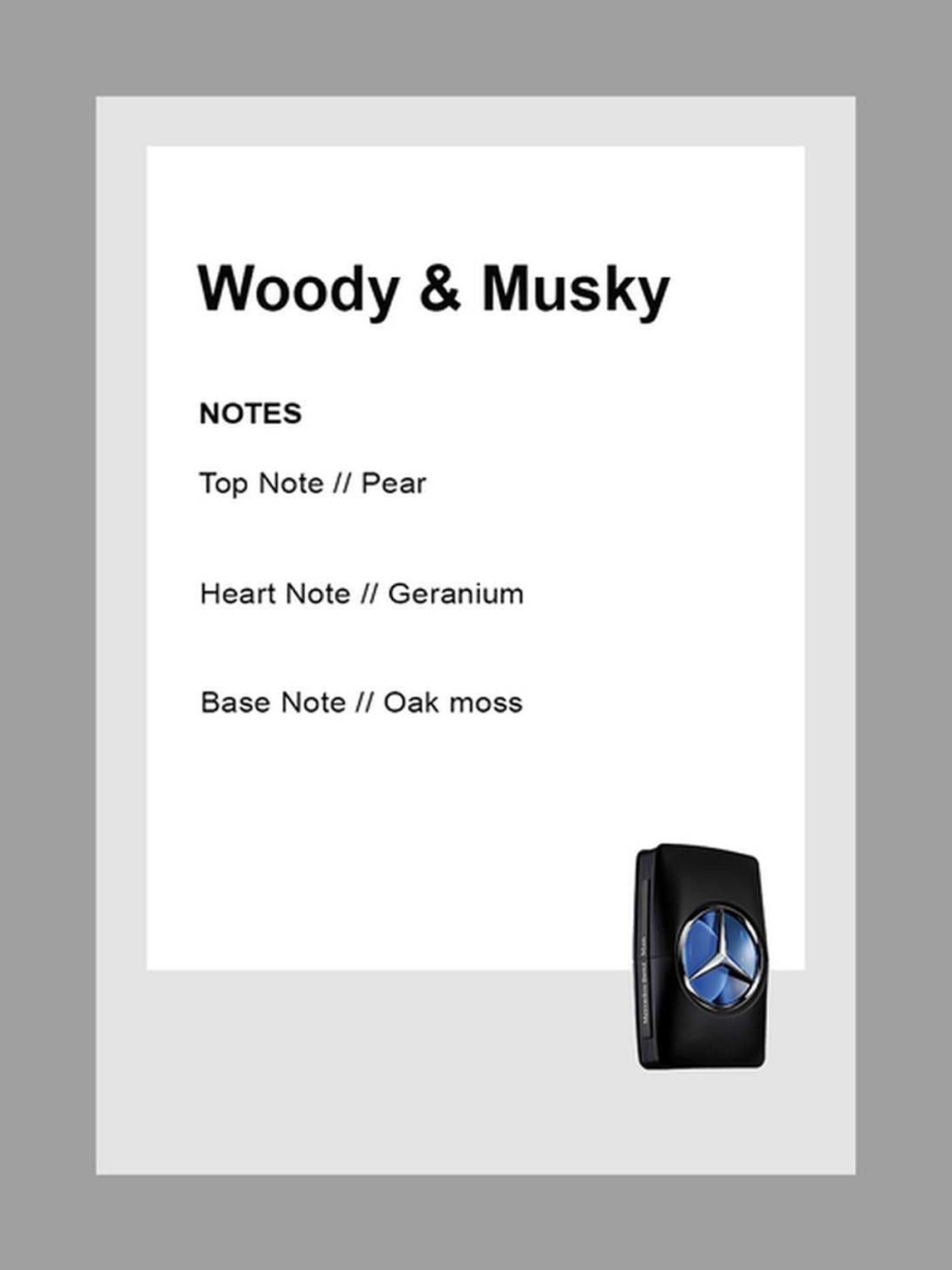 MERCEDES-BENZ Man Intense EDT - 100 ml