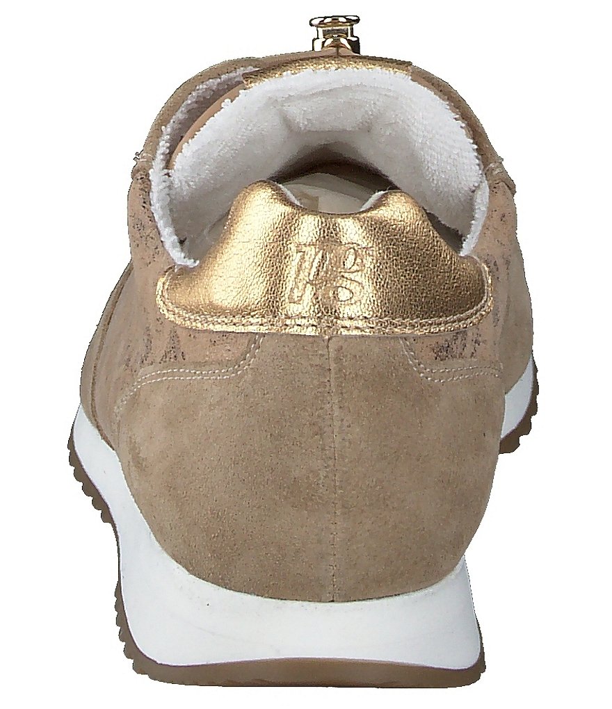 Paul Green Elvis 2021 Leather and Leopard Print Sneakers