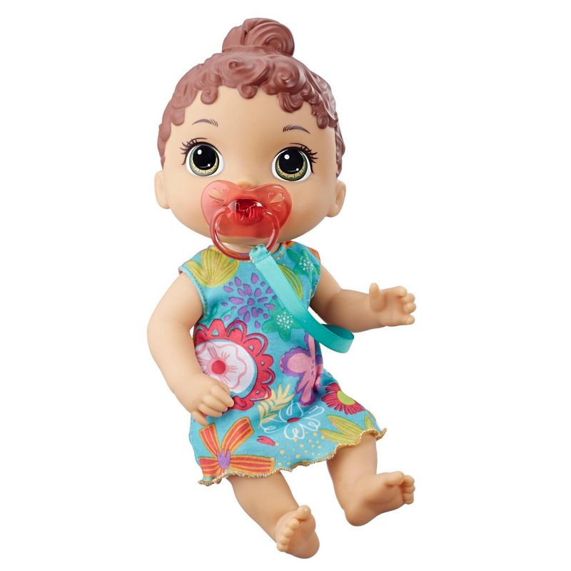 Baby Alive Baby Lil Sounds: Interactive Baby Doll - Teal Dress