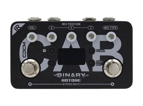 Hotone Binary Series IR Cab Impulse Response Cabinet Simulator Guitar/Bass Effects Pedal