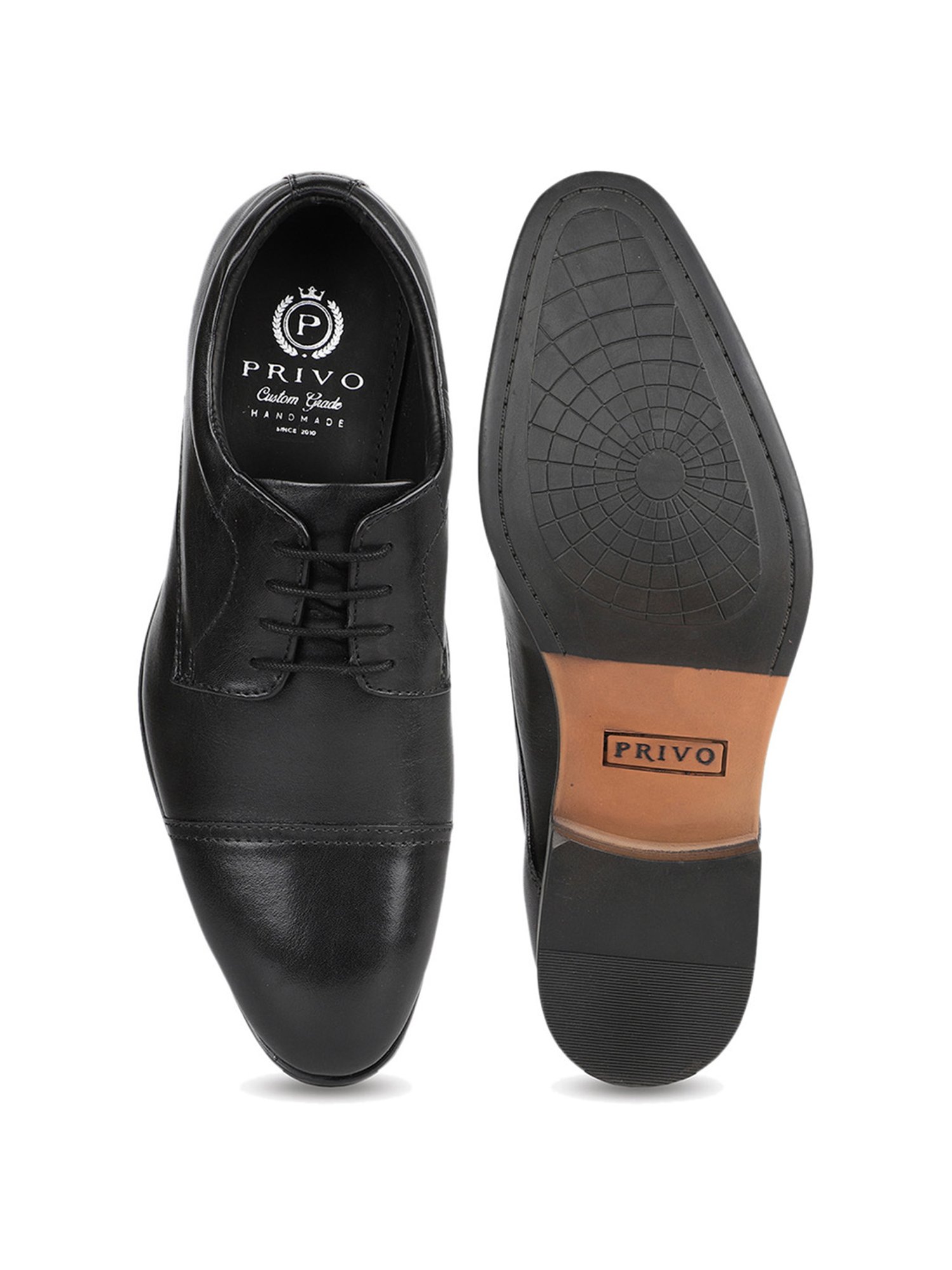 Privo by Inc.5 Men's Black Derby Shoes