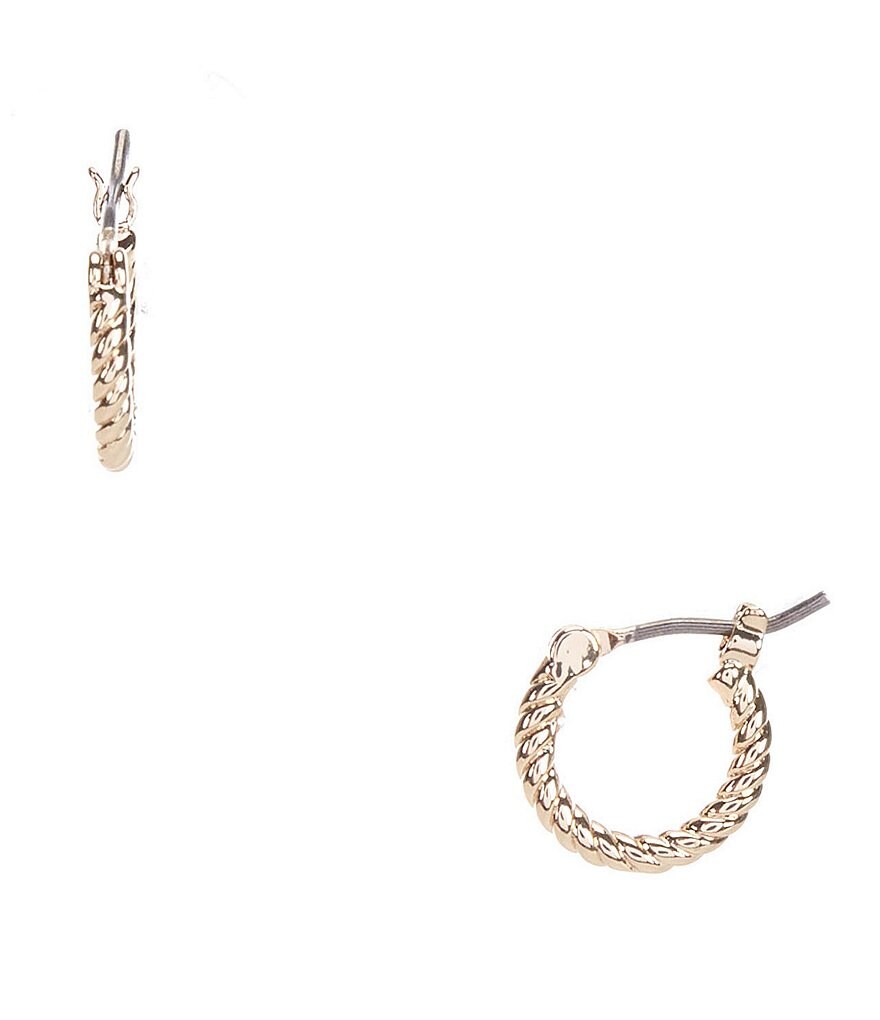 Lauren Ralph Lauren Rope Huggie Earrings