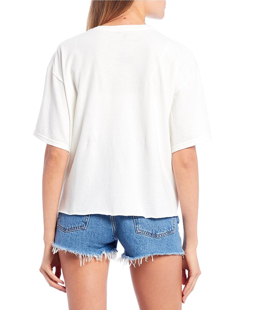 Junk Food Ugh As If Cropped Graphic Tee