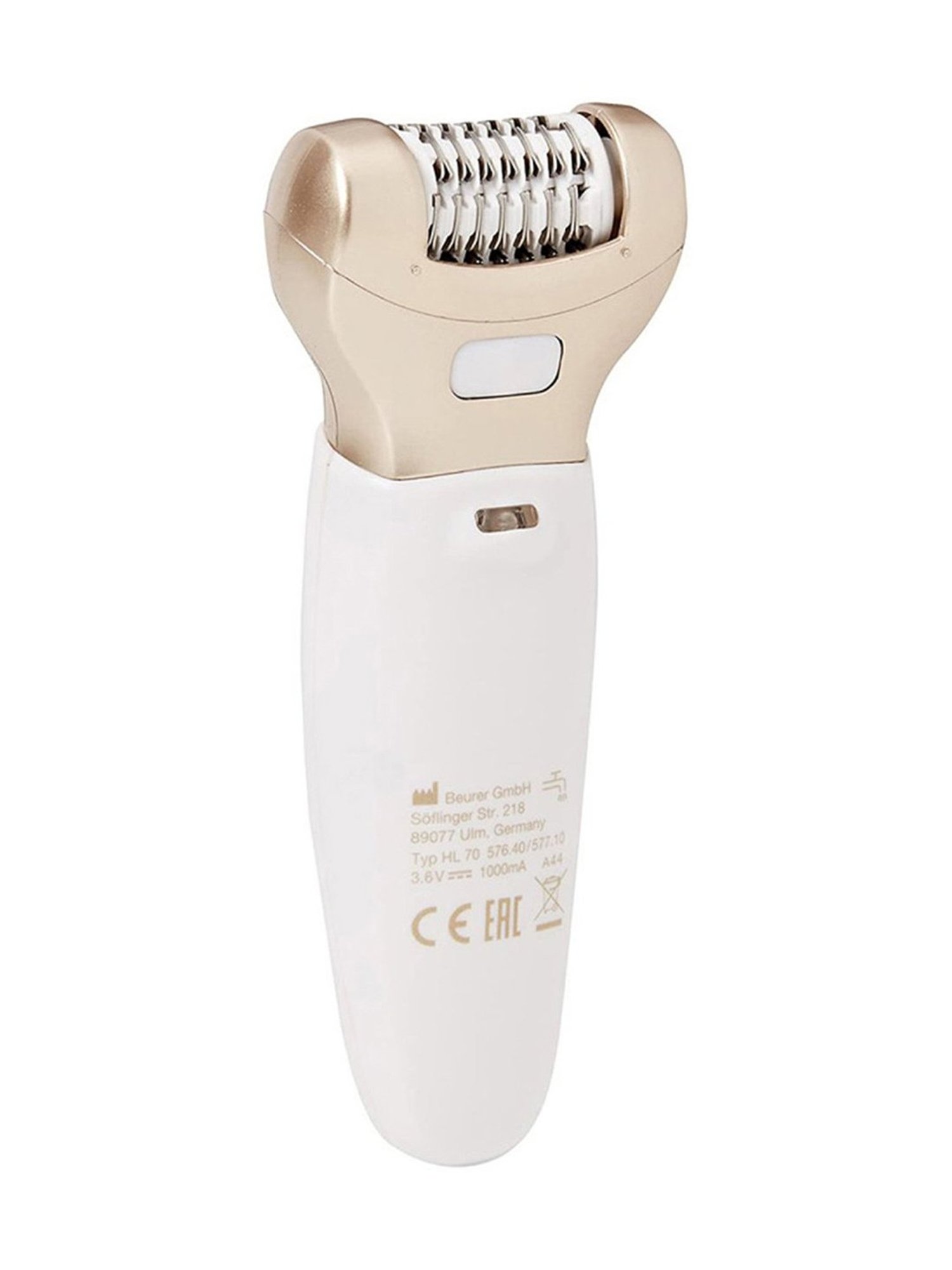 Beurer HL 70 Epilator - 30 Min Run Time (White and Gold)