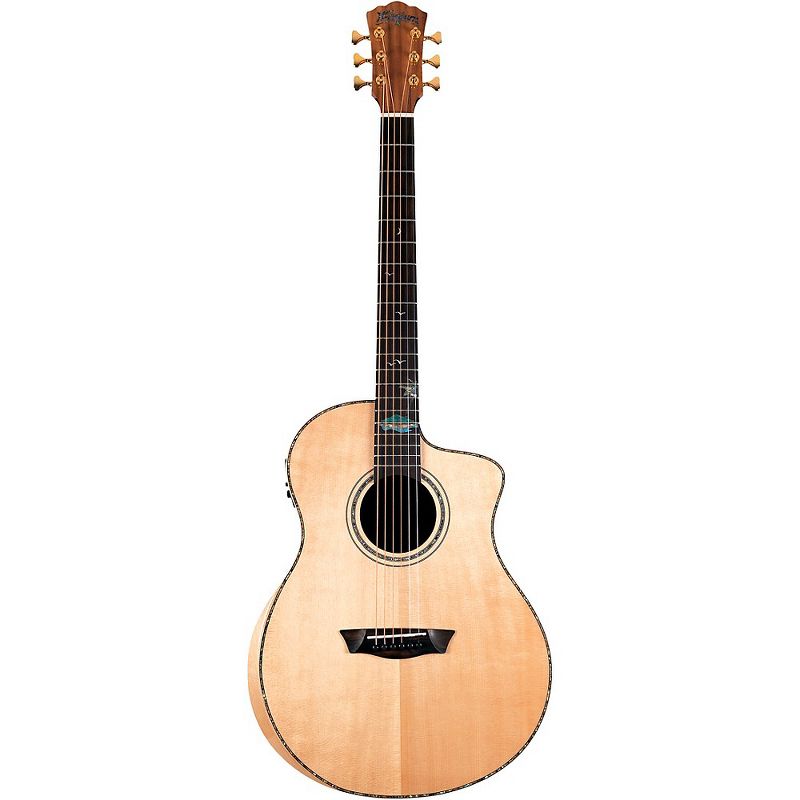 Washburn Bella Tono Allure SC56S Studio Acoustic-Electric Guitar Gloss Natural
