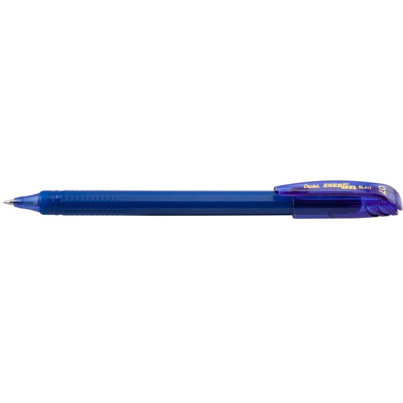 Pentel EnerGel Flash Liquid Gel Stick Pen, Blue Ink, pk of 12
