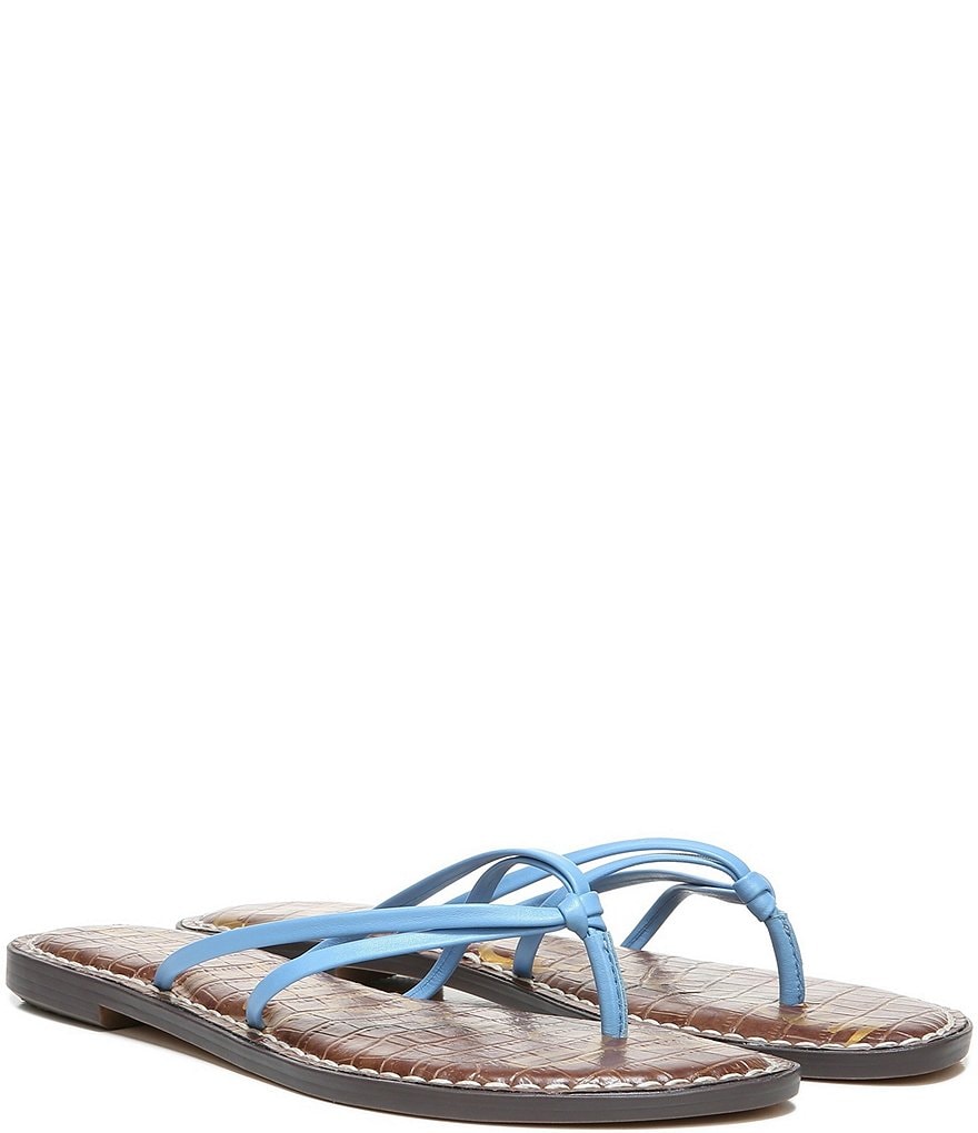 Sam Edelman Gerianne Leather Thong Sandals