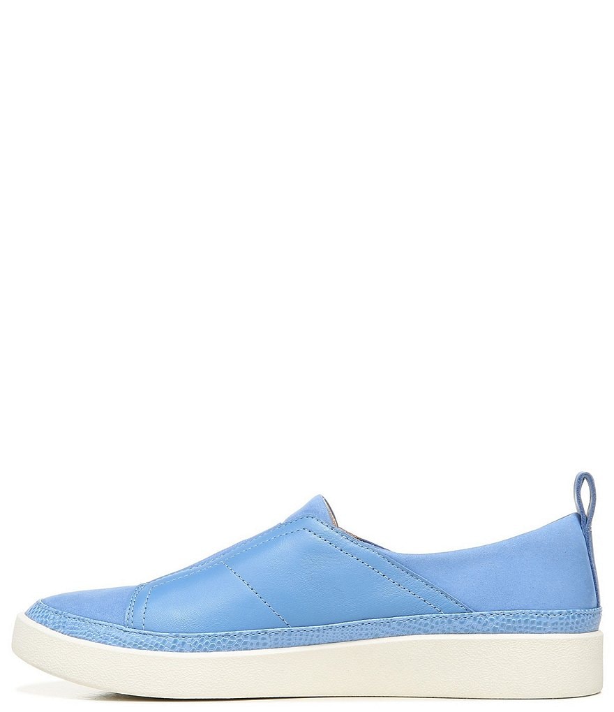 Vionic Zinah Leather Slip-On Sneakers