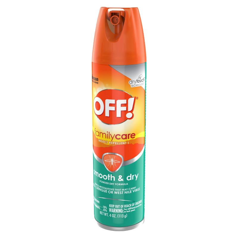OFF! 4oz Familycare Smooth & Dry Aerosol Repellant