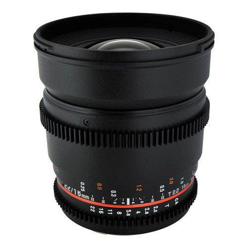 ROKINON 16mm T2.2 Cine Wide Angle Lens for Nikon F Mount