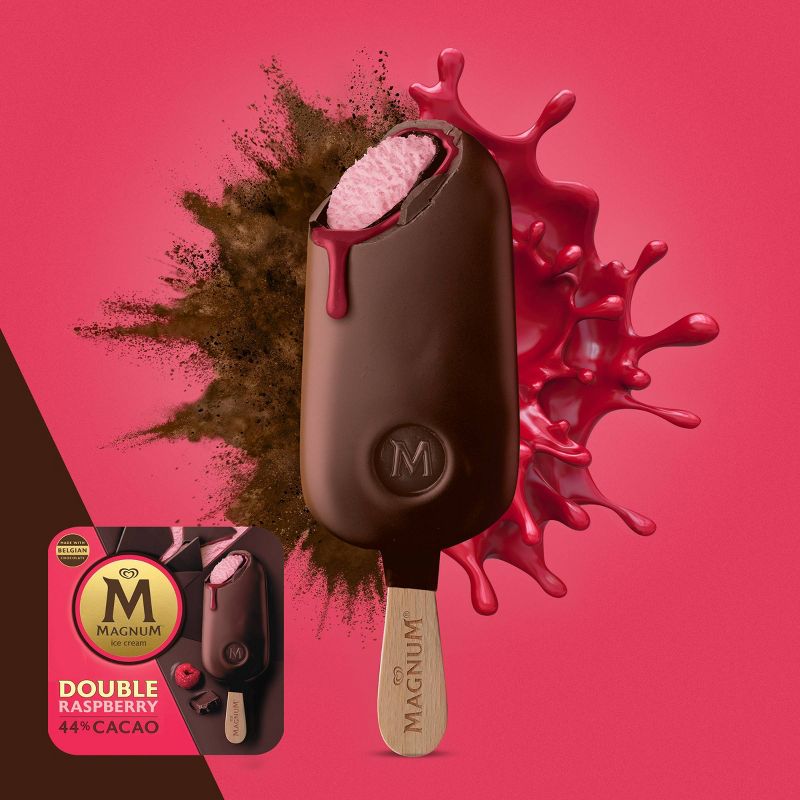 Magnum Double Raspberry Ice Cream Bars - 3ct