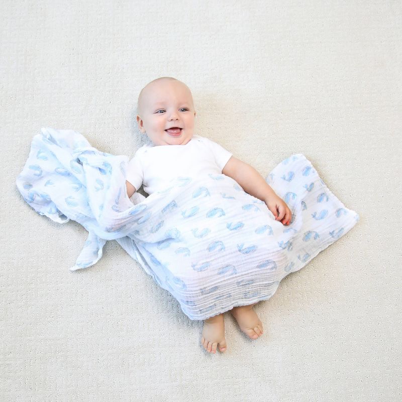 aden + anais Swaddle Swaddle Wrap Natural History - 4pk