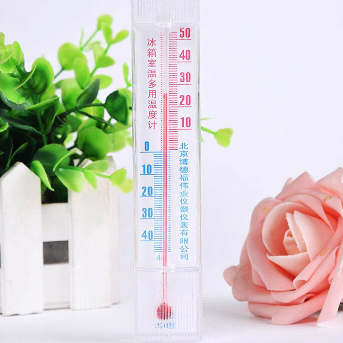 1 Pc Indoor Household Fridge Dial Thermometer Freezer Refrigerator with Hook ABS Mini Temperature Meter temp measurement tool