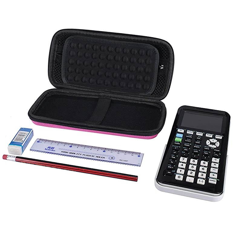 Hard EVA Case Shockproof Carry Storage Travel Bag Protective Box for TI-84 Plus CE/Color TI-83 Plus,TI-89 Titanium, HP 50G Scientific and Financial Graphing Calculators