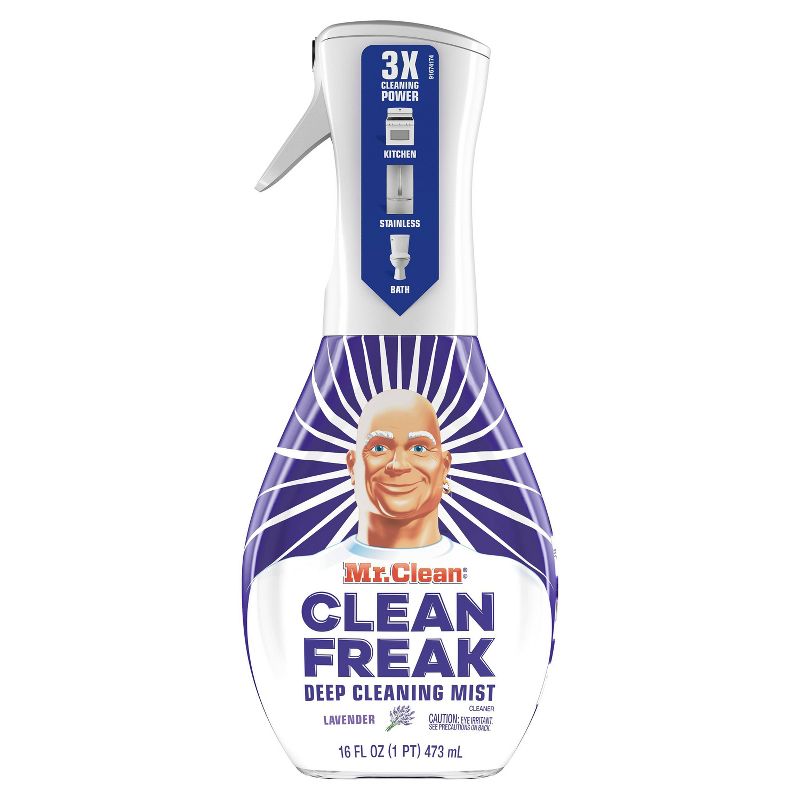 Mr. Clean, Clean Freak Deep Cleaning Mist Multi-Surface Spray, Lavender Scent Starter Kit - 16 fl oz/1ct