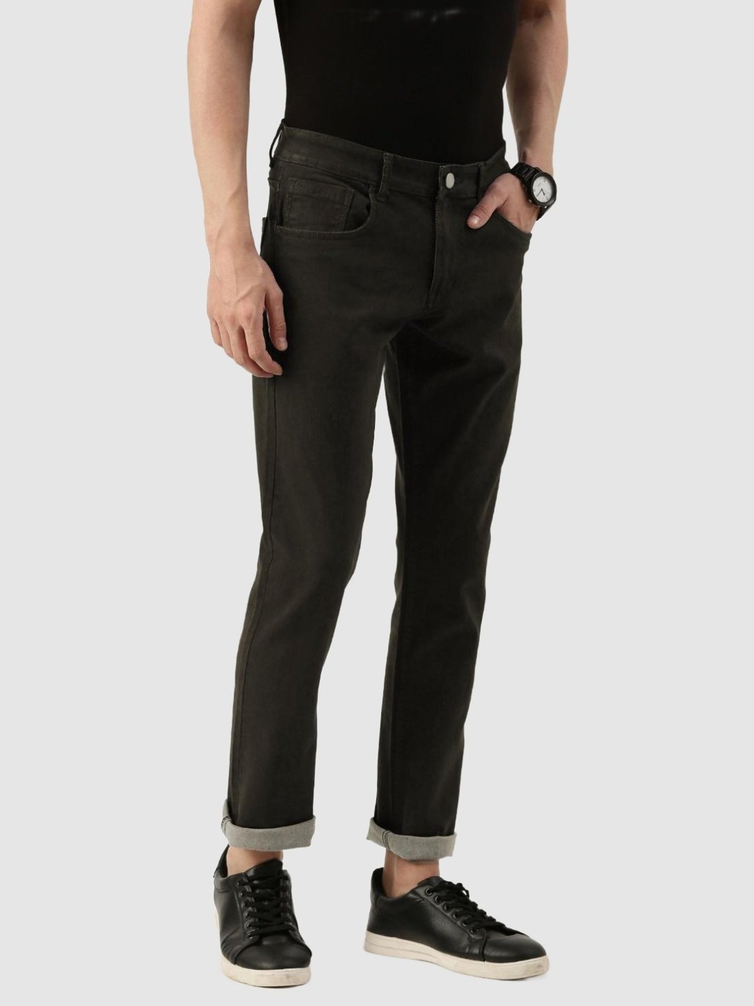 IVOC Charcoal Regular Fit Jeans