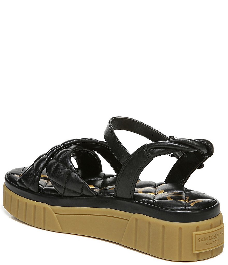 Sam Edelman Gavril Leather Platform Sandals