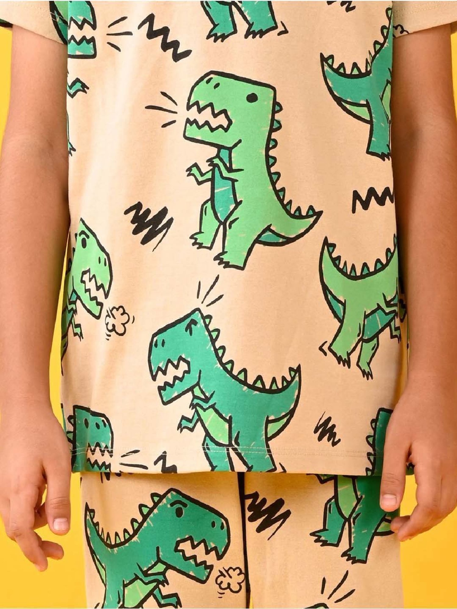 Nite Flite Boys Navy & Grey Born to Play Cricket Pyjama Set