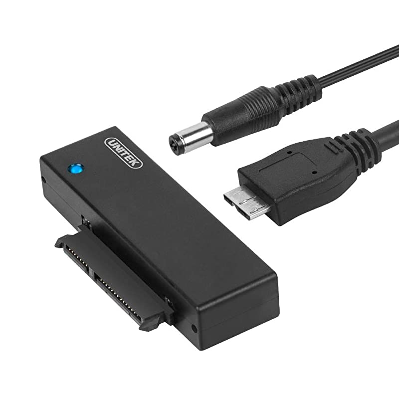 USB 30 To SATA Converter Adapter Cable For 25 35 Inch Hard Drive Disk With 12V2A Power Adapter