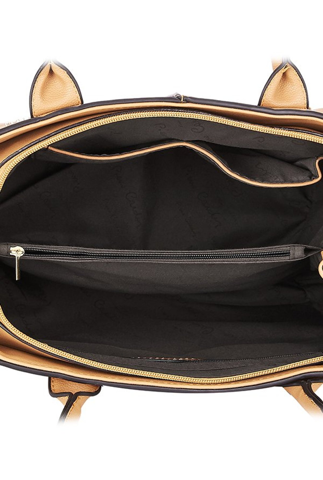 Pierre Cardin Tan Solid Shoulder Handbag