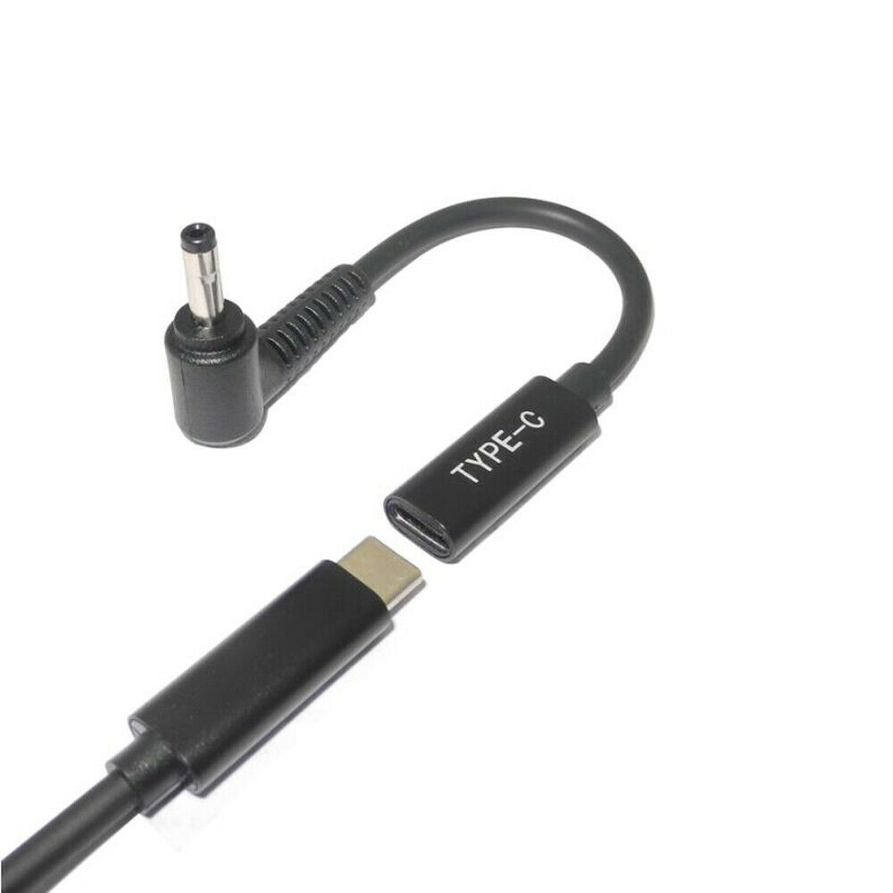 USB-C Type C Female to 4.0X1.7mm for Lenovo Ideapad 100 100S 110 110S 120 120S 300 300S 310 320 320S 330S 500 500S 510 510S 520 520S 530s 710S