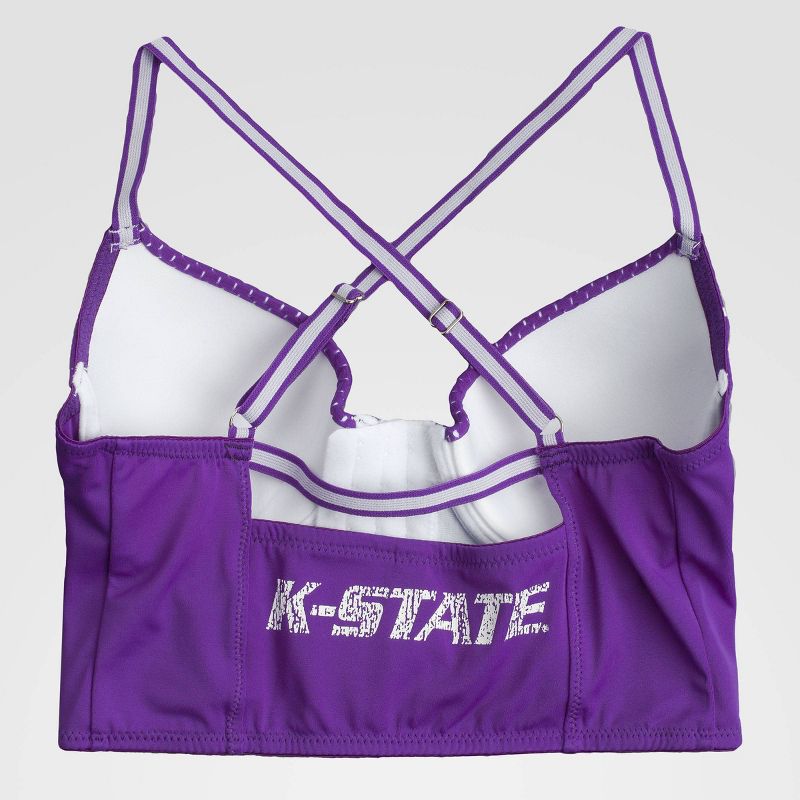 NCAA Kansas State Wildcats Cheer Top - Purple 36B