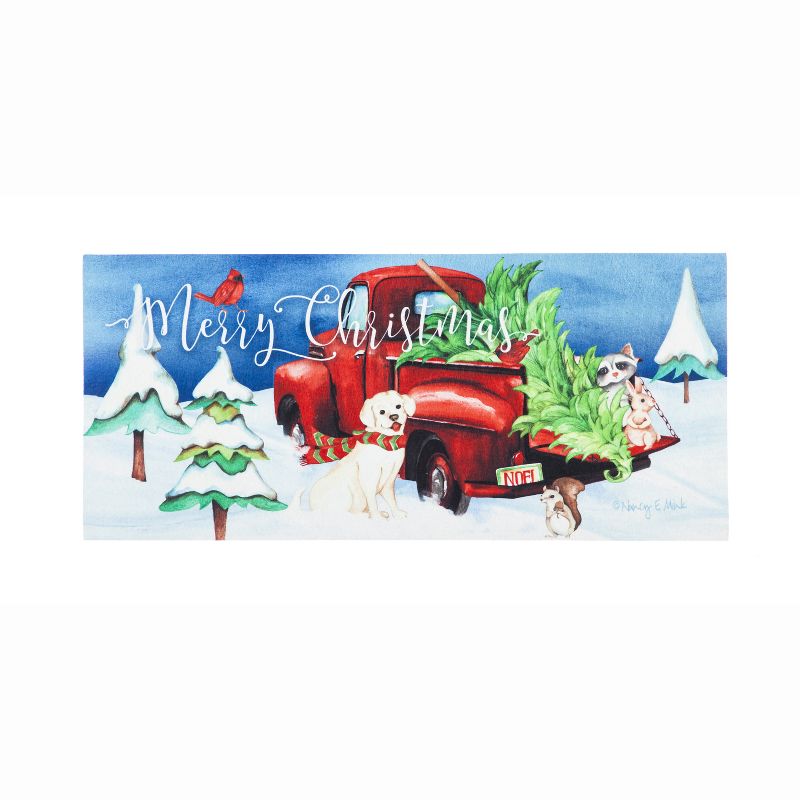 Evergreen Swirl Wall-Mount House Flag Hanger