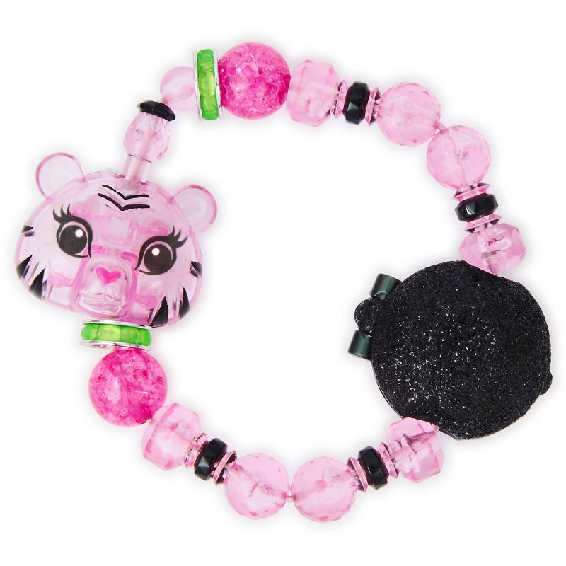 Twisty Petz Beauty S5  Lashes Tiger Collectible Bracelet with Lip Gloss