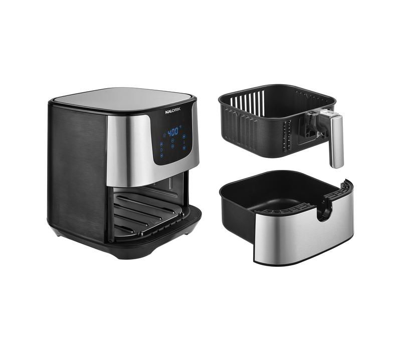 Prestige Nutrifry Black Plastic Electric Digital Touch Airfryer 4.5L
