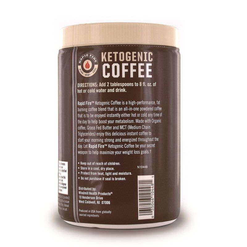 Rapid Fire Ketogenic Original Blend Light Roast Coffee - 7.93oz