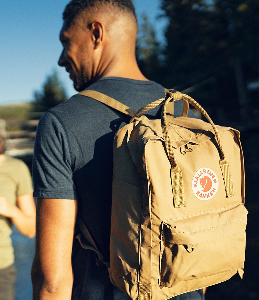 Fjallraven Kanken Water-Resistant Cotton Zipper Convertible Backpack