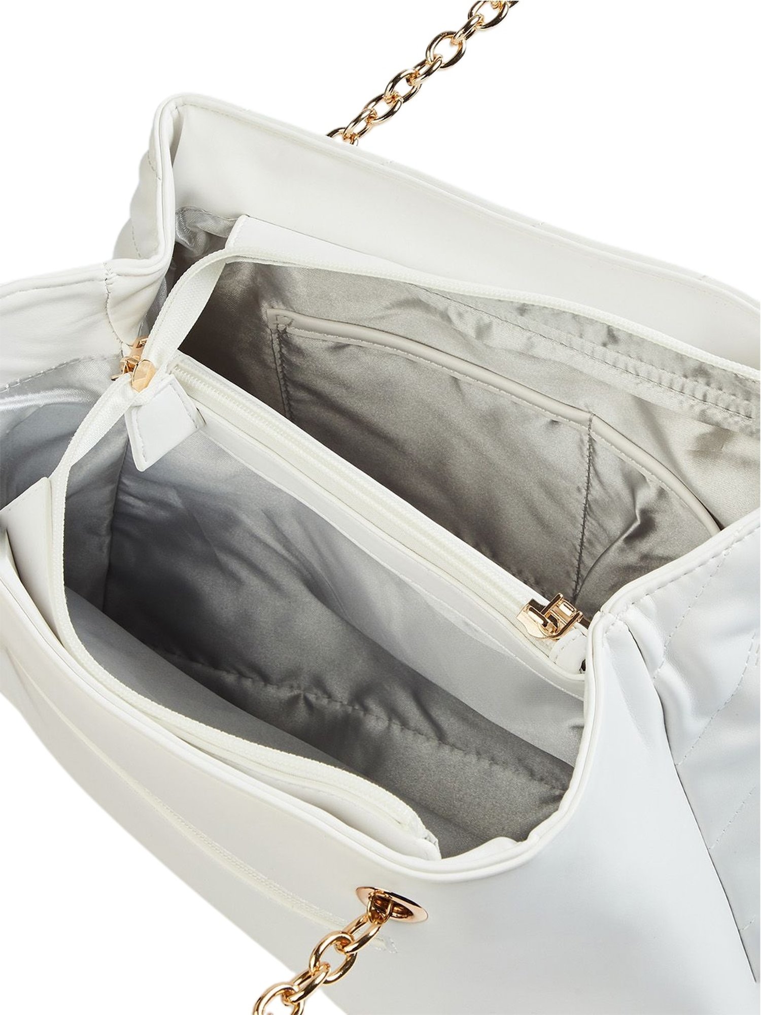 Code by Lifestyle White Shoulder Bag