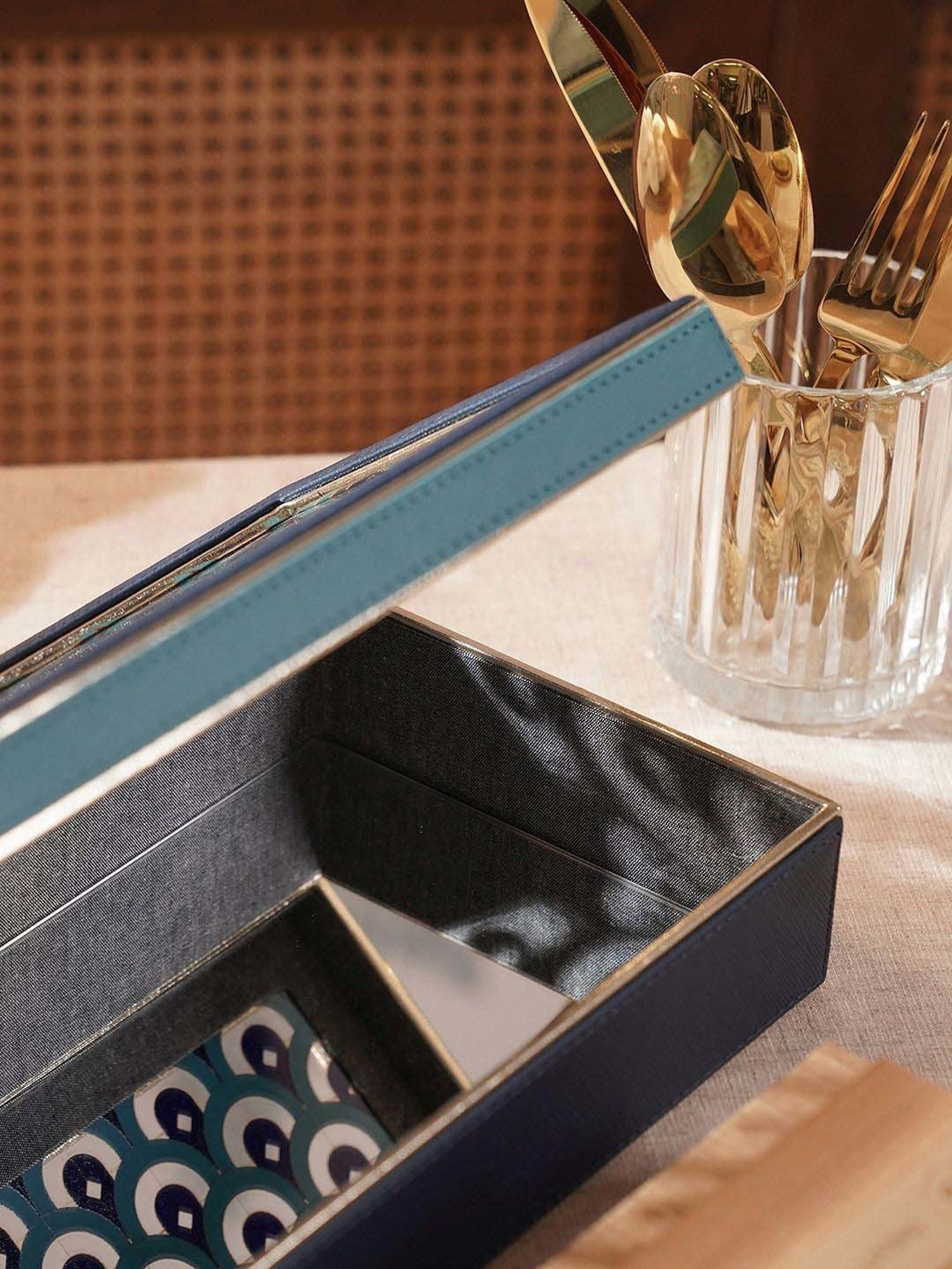 @home Blue Paperback Multipurpose Gift Box