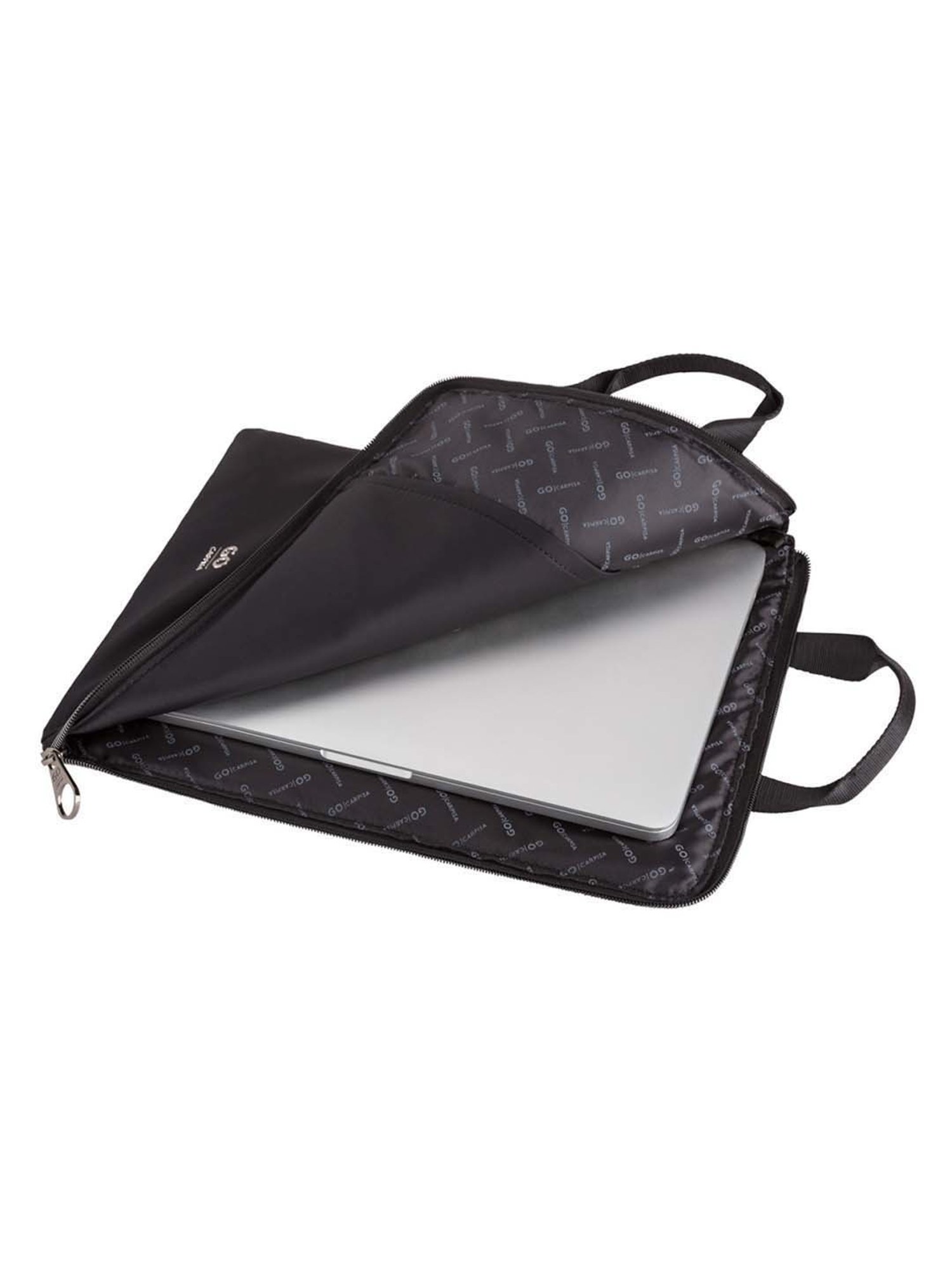 Carpisa Black Landon Medium Laptop Case
