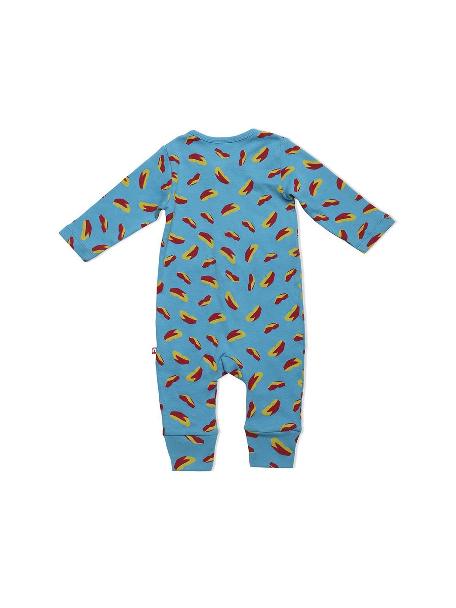 Nino Bambino Kids Blue Printed Romper