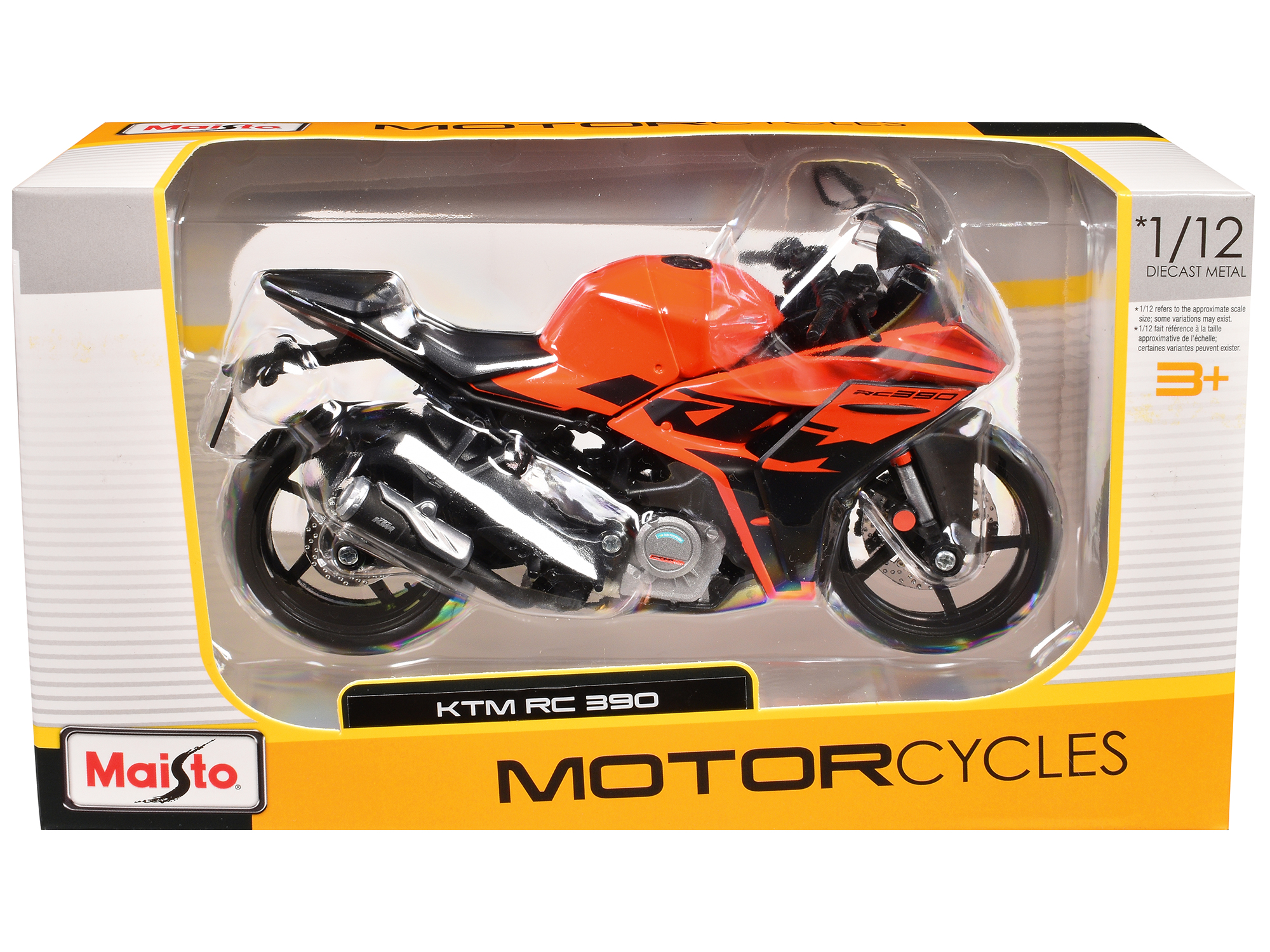 KTM 1290 Super Duke R Orange 1/12 Diecast Motorcycle Model by Maisto