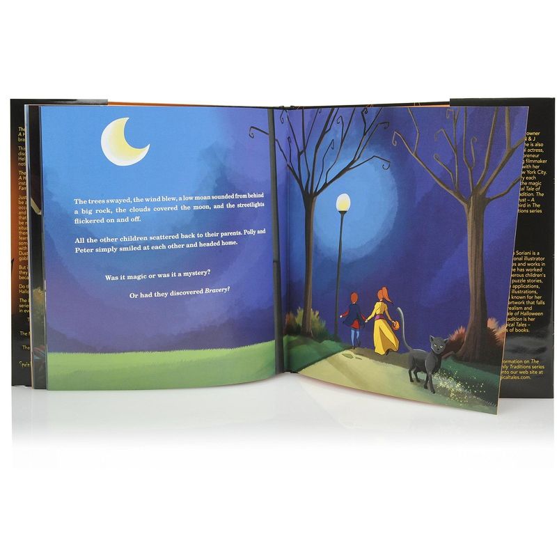 Faire The Magical Tale of Halloween Dust Hardcover Book & Halloween Dust