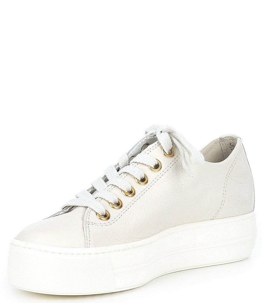 Paul Green Harper Side Zip Lace-Up Sneakers