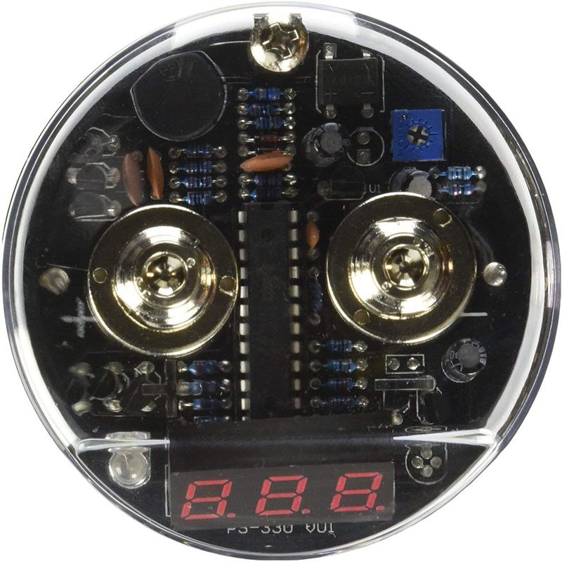 Sound Storm C22 2 Farad Car Capacitor for Energy Storage to Enhance Bass Demand and Boost Audio System with Digital LED Voltage Meter, Black