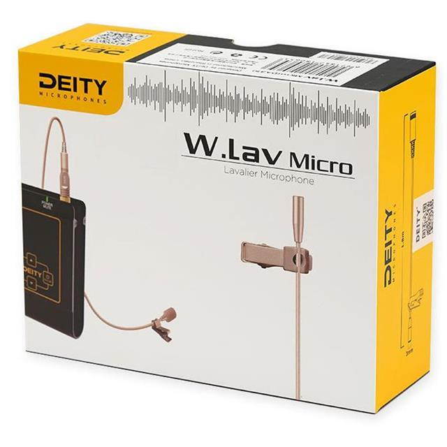 Deity Microphones W.Lav Micro 3mm Lavalier with 3.5mm DA35 Microdot Adapter
